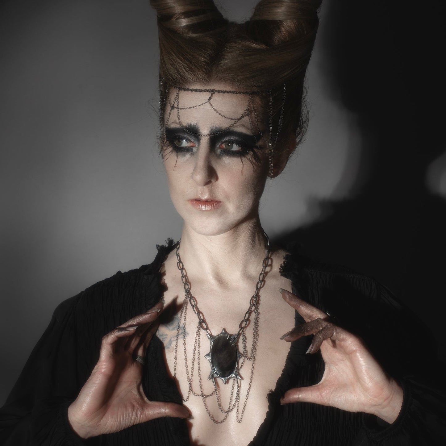 Trust Necklace // Obsidian