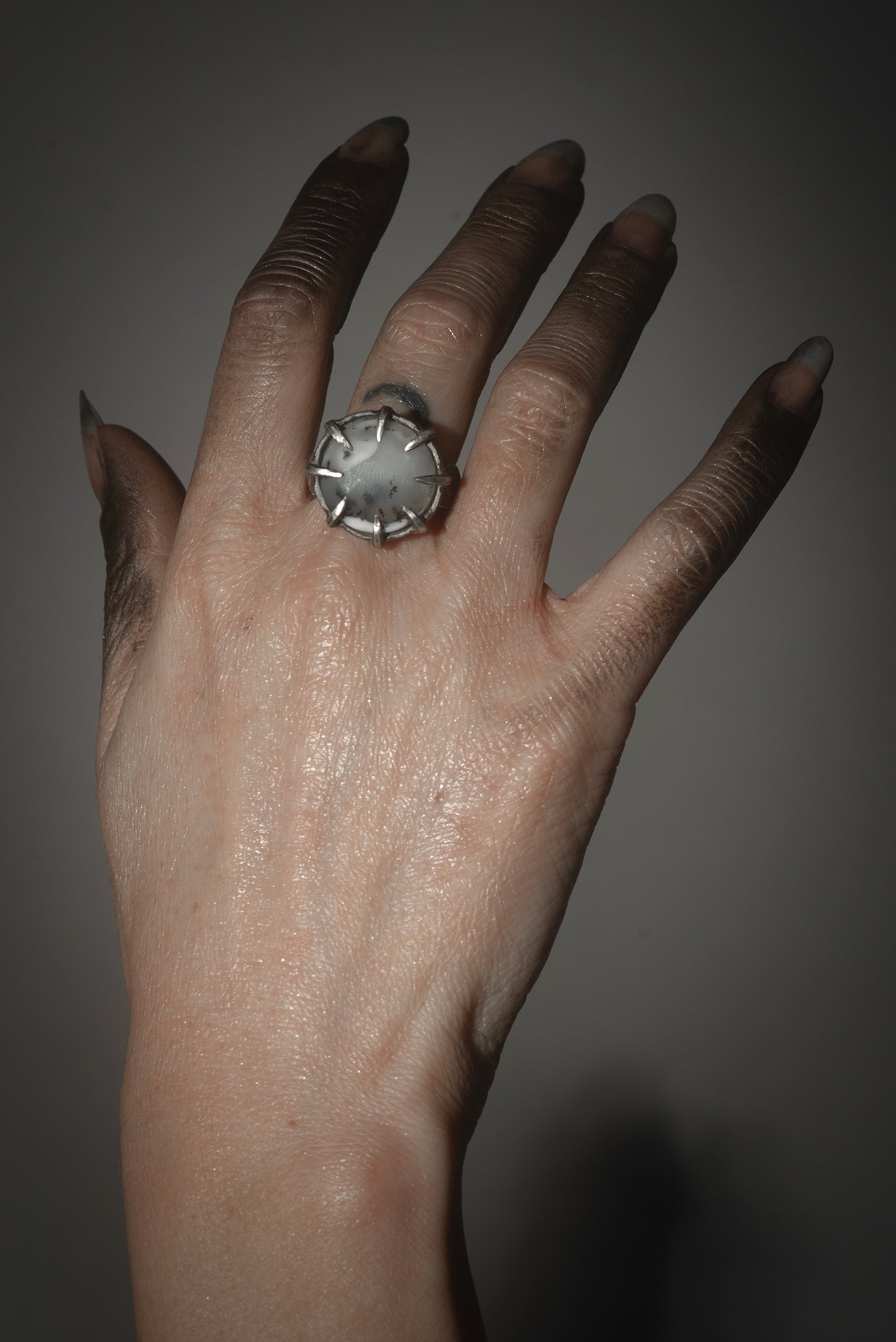 Ashamed Ring // Dendritic Opal