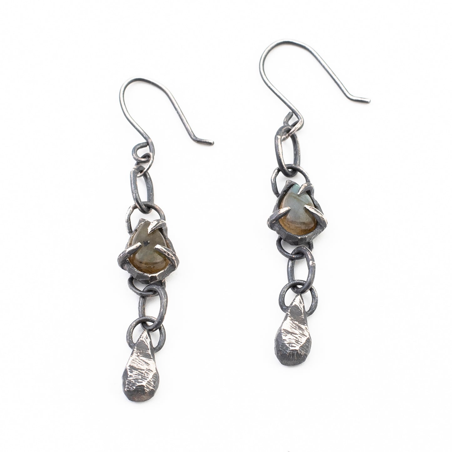 Tear Earring // Multiple Stone Options