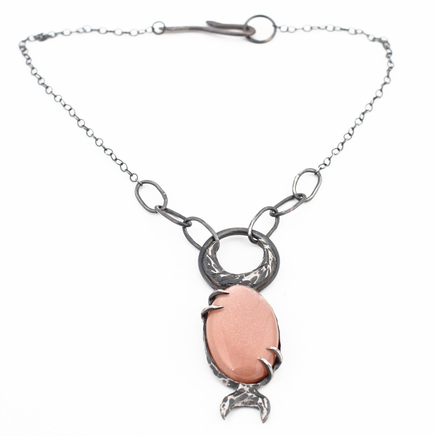 All B*tches Die Necklace// Sunstone