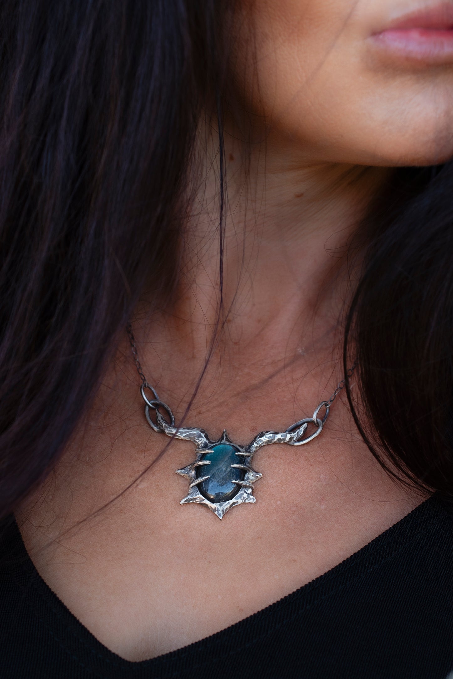 Give Me A Reason Necklace // Labradorite