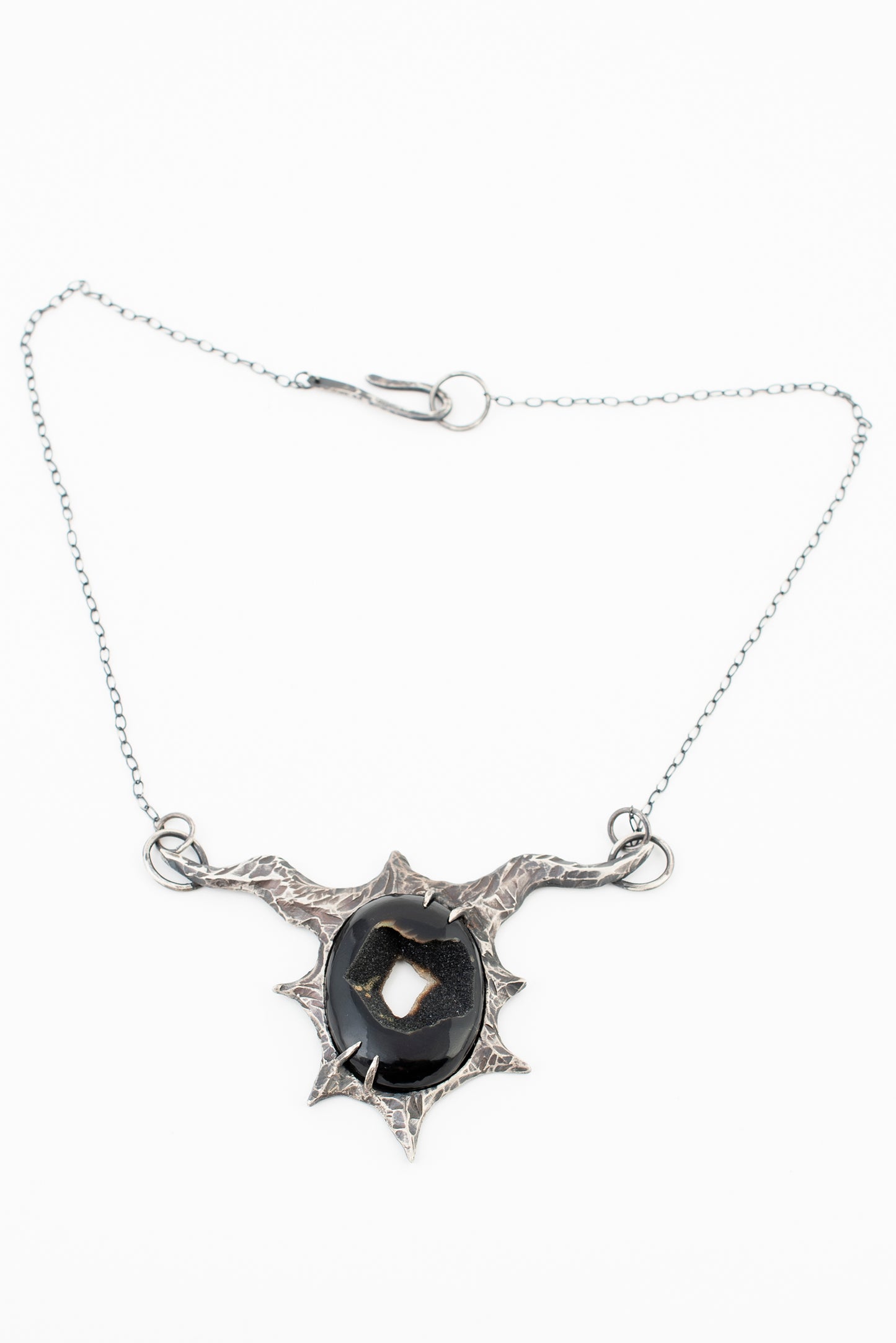 Night Necklace // Onyx Druzy