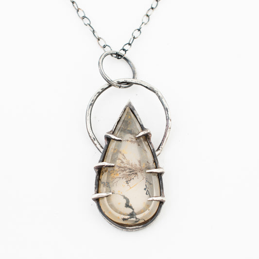 Lockstep Necklace // Dendritic Quartz