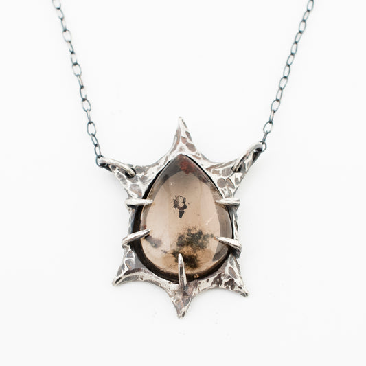 Dirty Necklace // Garden Quartz // Lodolite