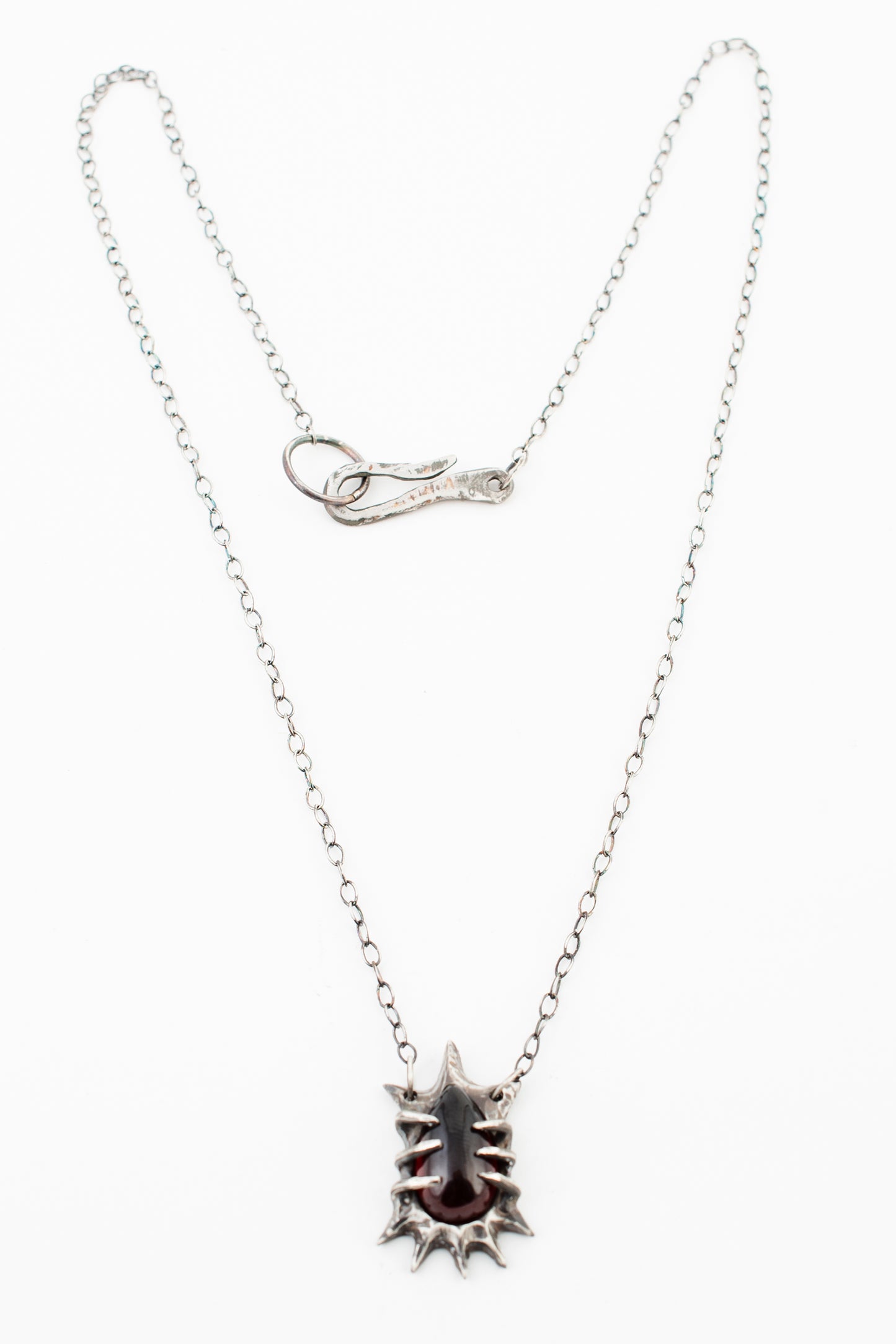 All Worries Necklace // Garnet
