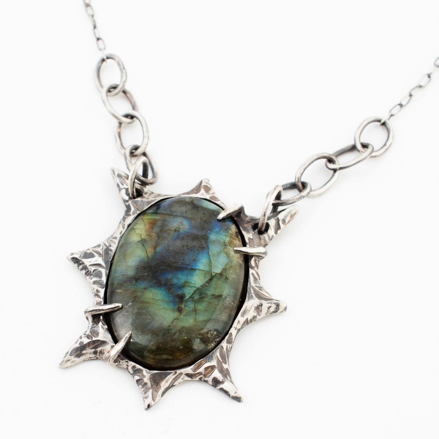 Water Necklace // Labradorite
