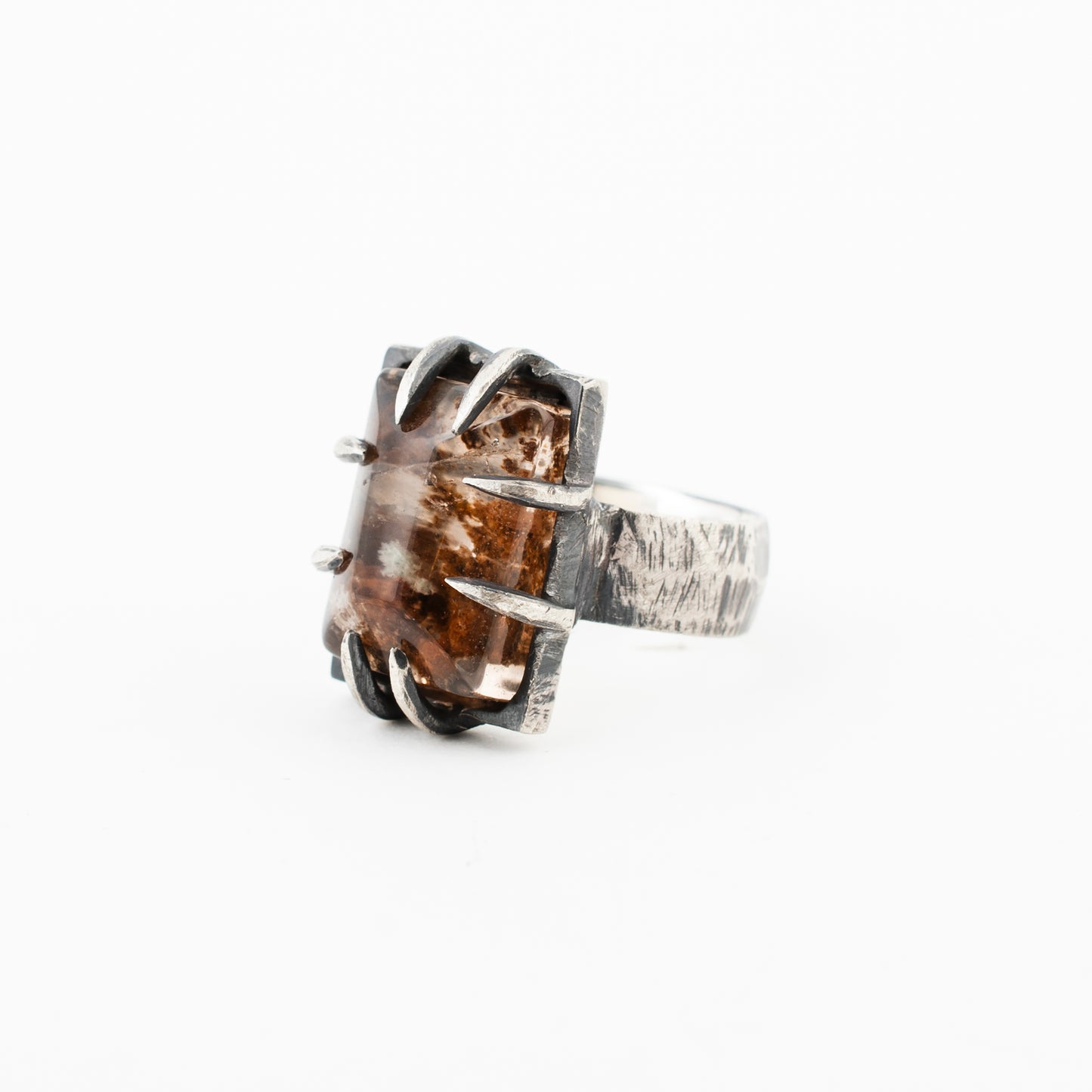 Woe Ring // Garden Quartz // Lodolite