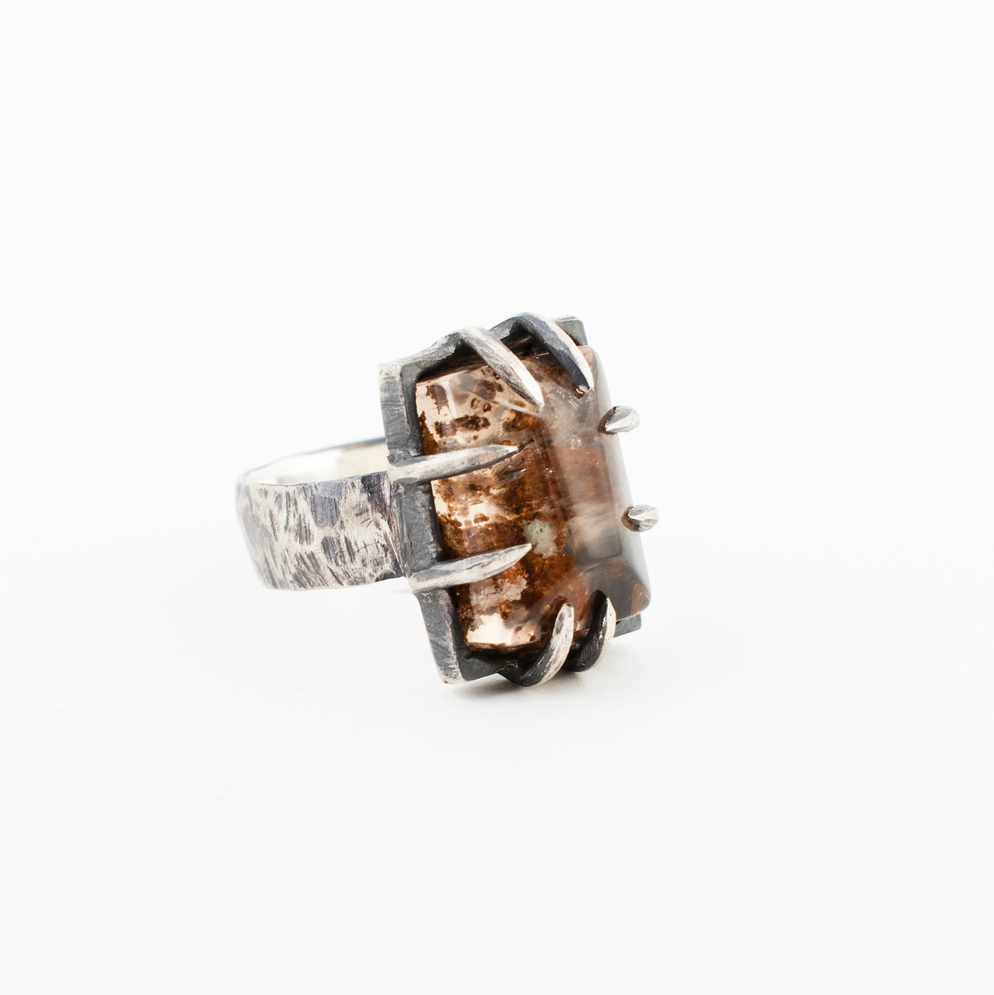 Woe Ring // Garden Quartz // Lodolite