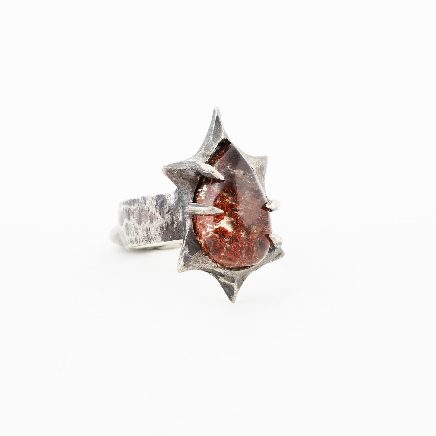 Hallow Ring // Garden Quartz // Lodolite
