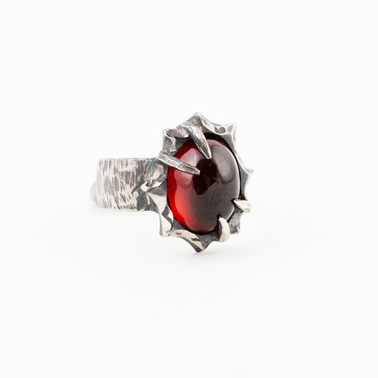 Mandelbrot Ring // Garnet