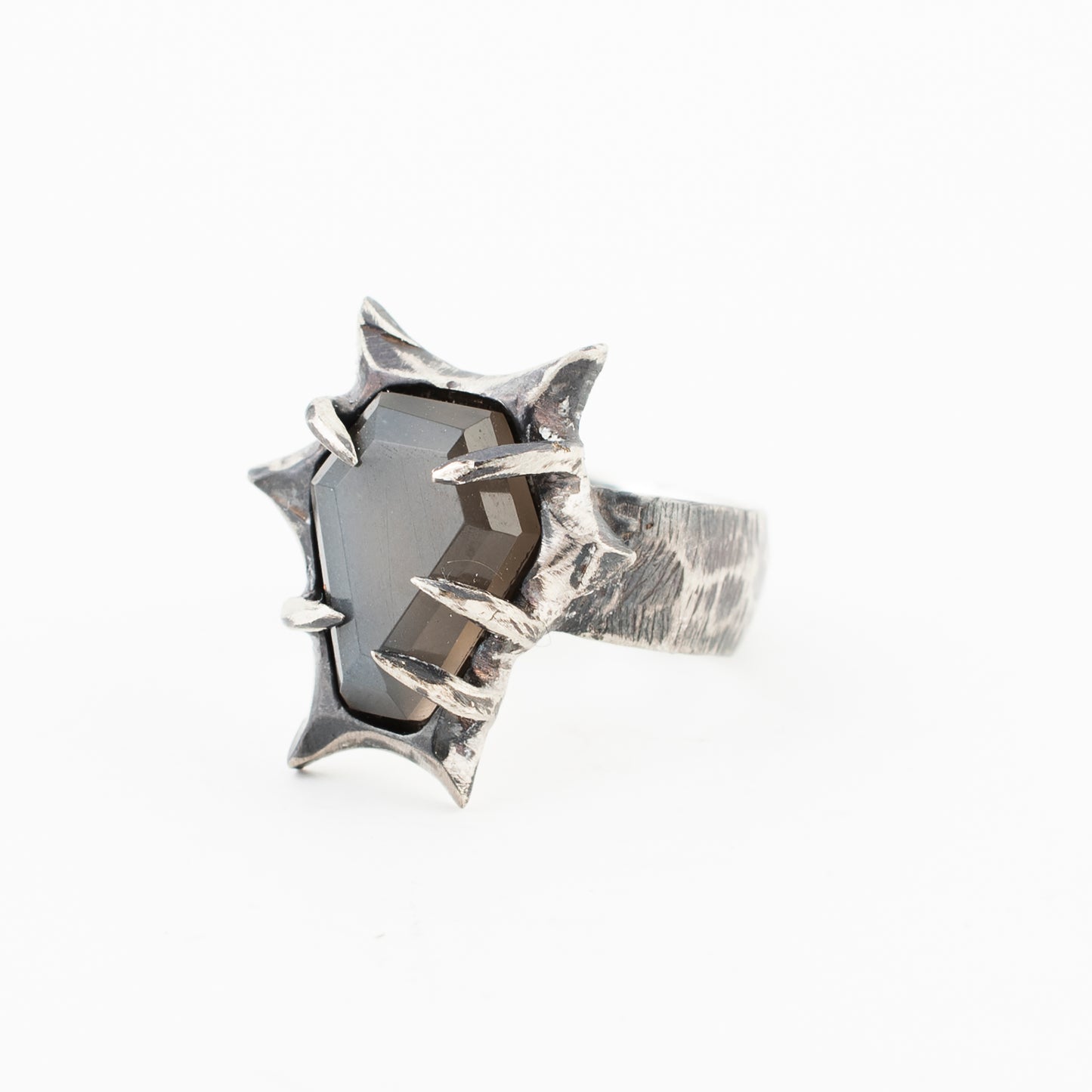 Let Go Ring // Grey Moonstone