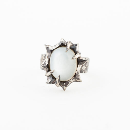 Love You Ring // White Moonstone