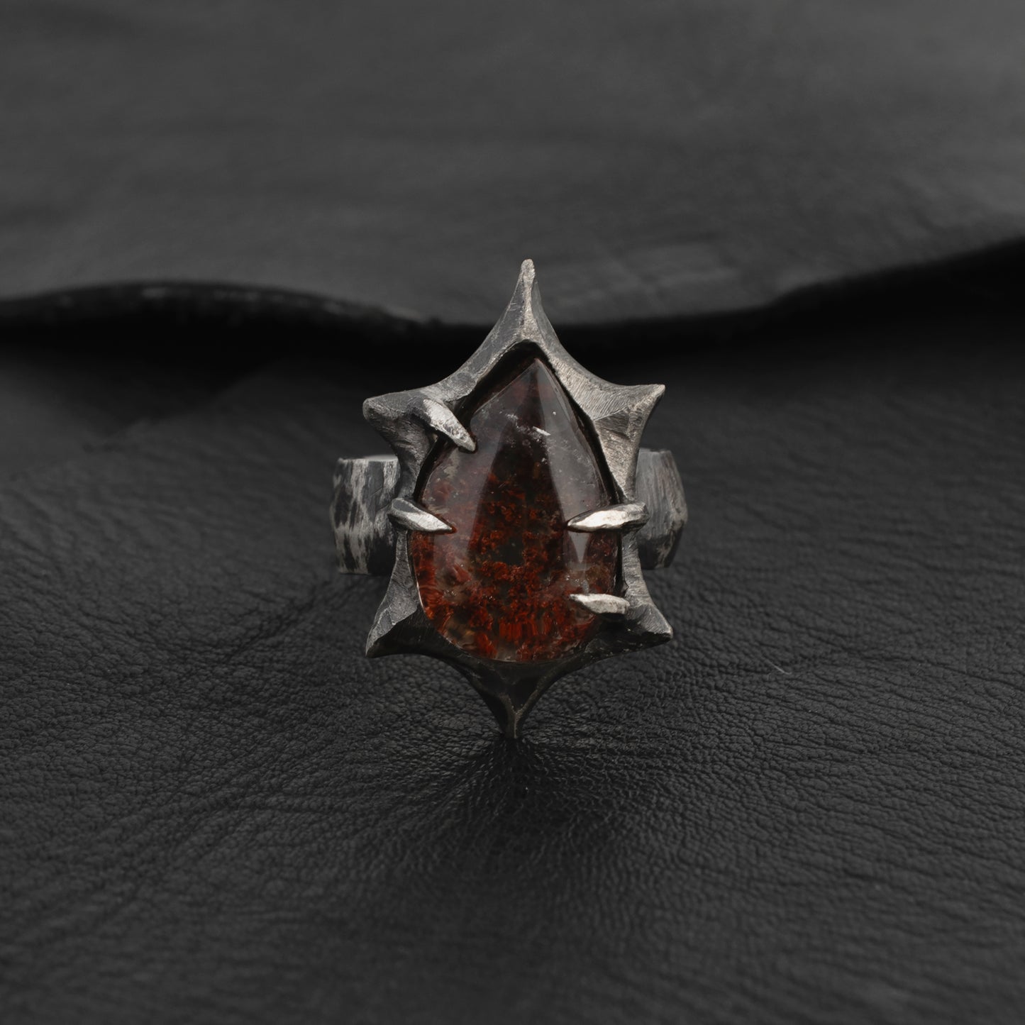 Hallow Ring // Garden Quartz // Lodolite