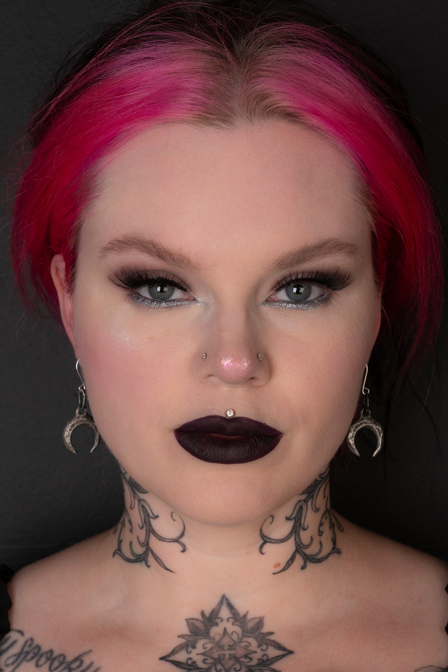 Short Cyanide Earring // Sterling Silver