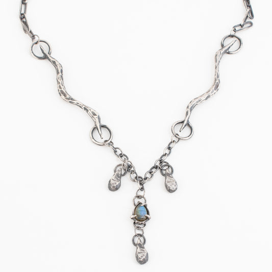 Cathedral Necklace // Labradorite