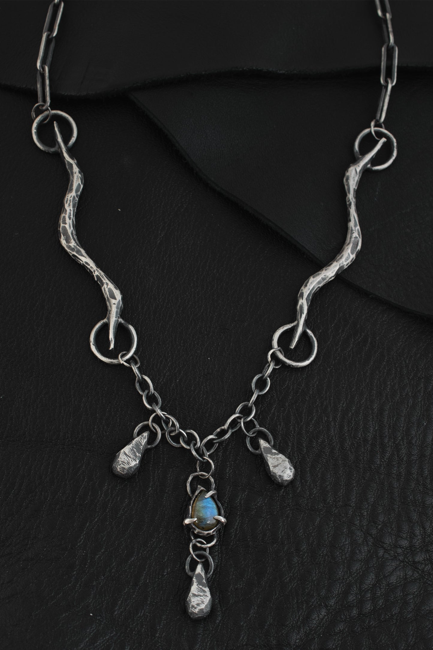 Cathedral Necklace // Labradorite