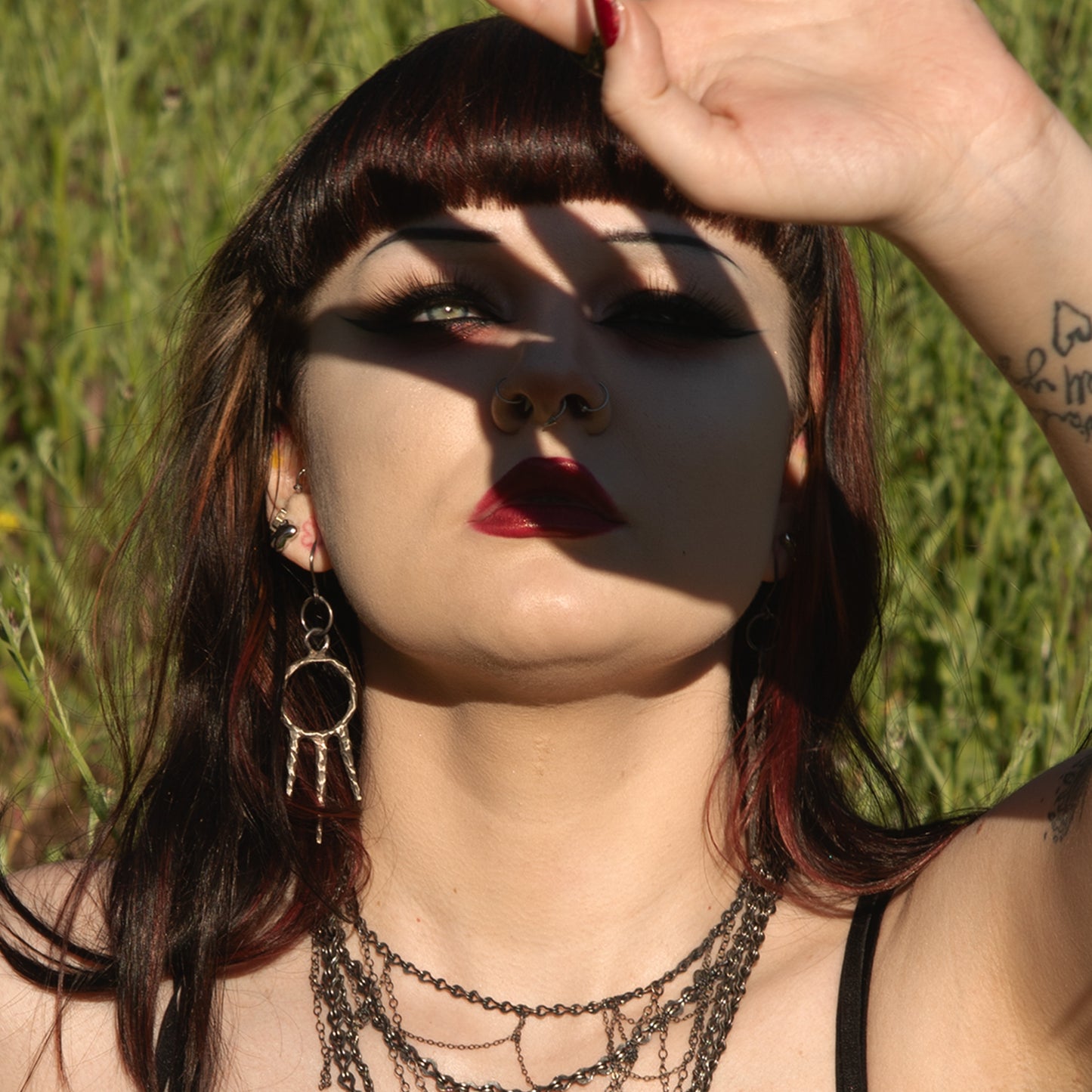 Brutal Earring // Sterling Silver