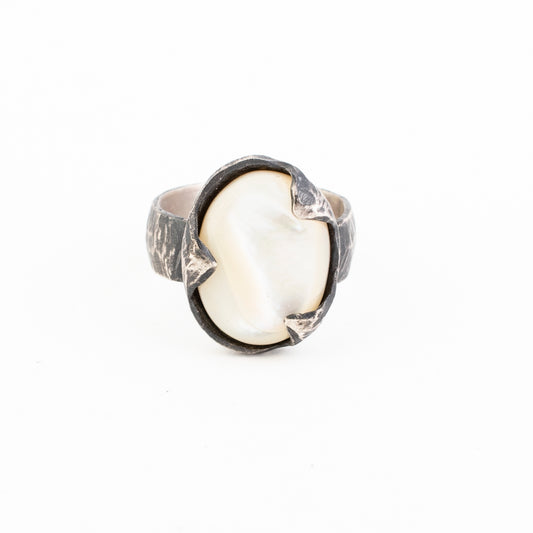 All The Ugly Things Ring // Mother Of Pearl