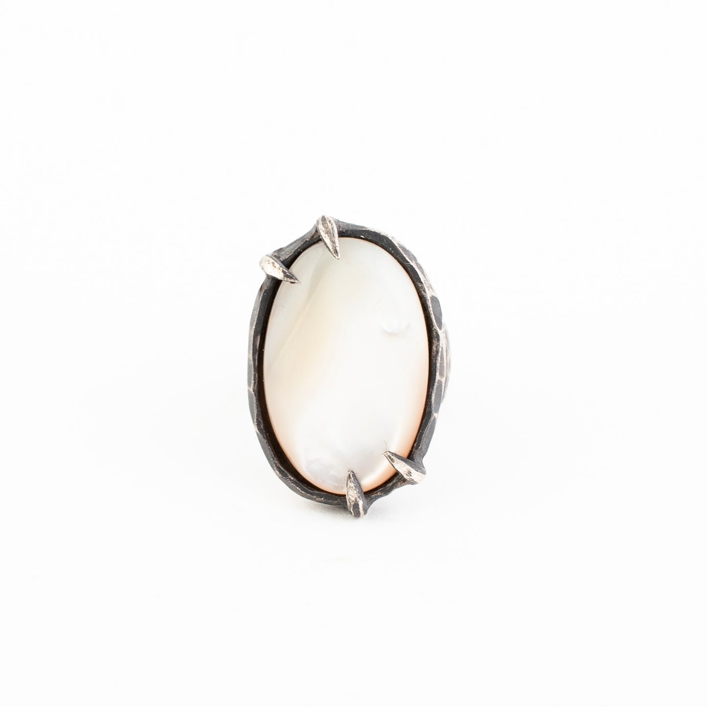 Sewer Sickness Ring // Mother Of Pearl
