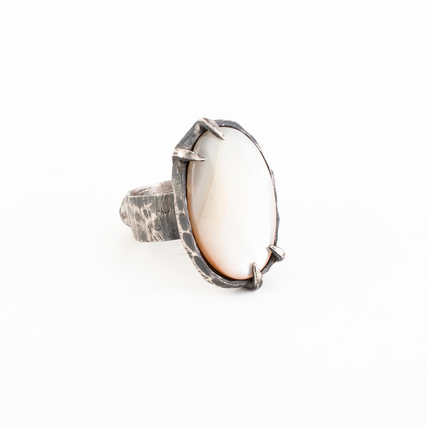 Sewer Sickness Ring // Mother Of Pearl