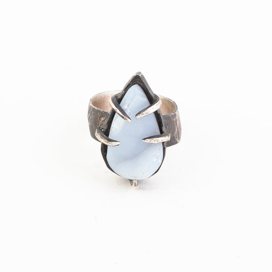 Everlasting Pain Ring // Chalcedony
