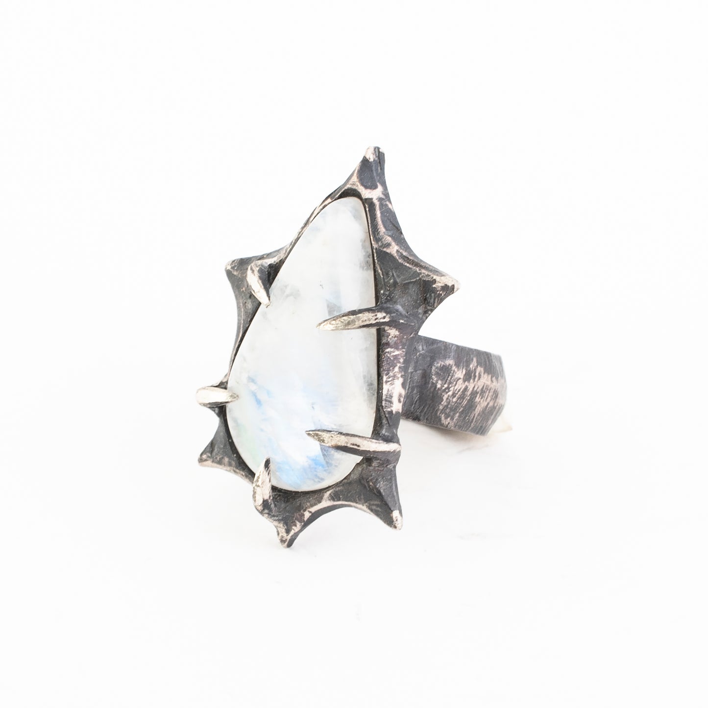 Cruel Ring // Rainbow Moonstone