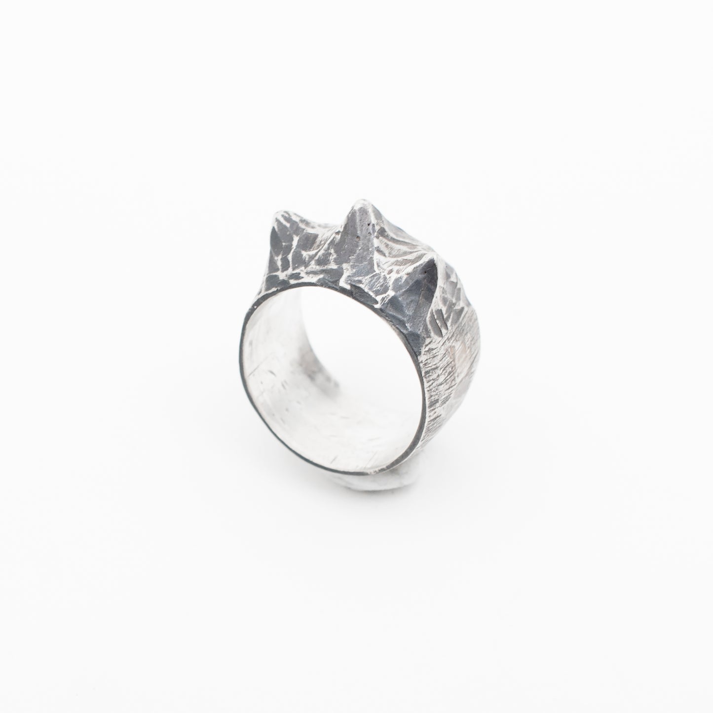 VIII - Gash Ring // Sterling Silver