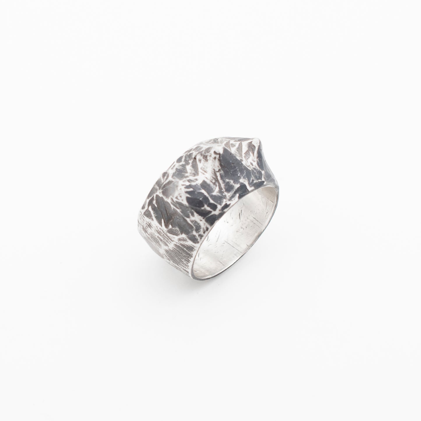 VIII - Gash Ring // Sterling Silver