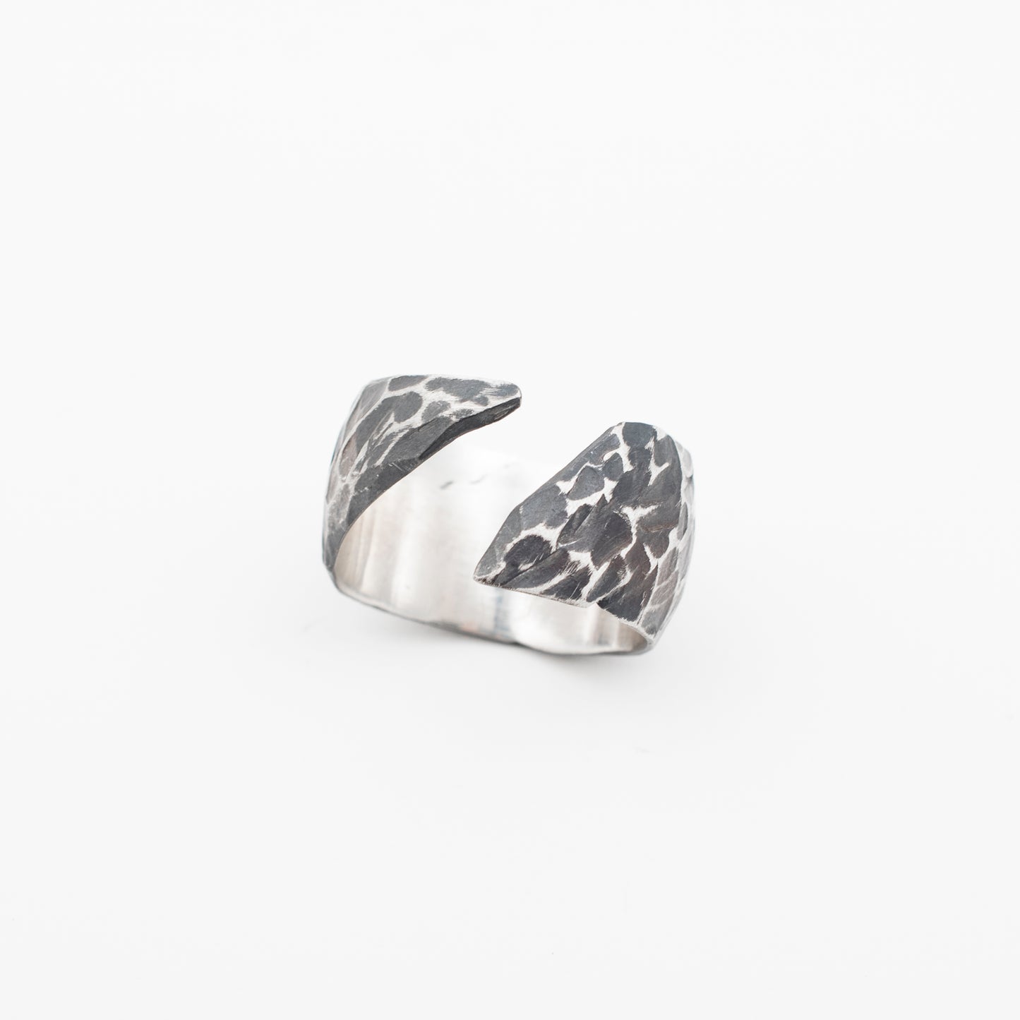 I - Cyber Care Ring // Sterling Silver