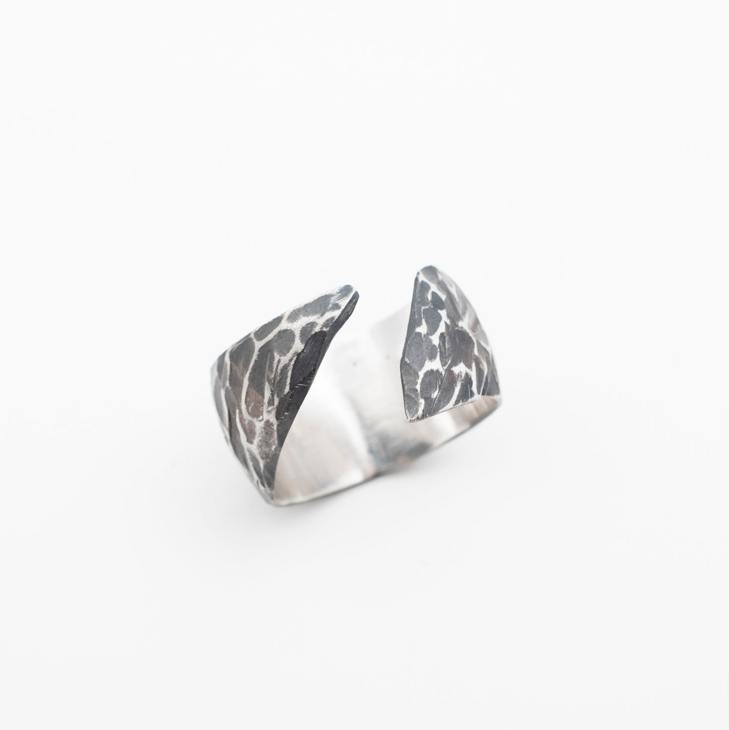 I - Cyber Care Ring // Sterling Silver