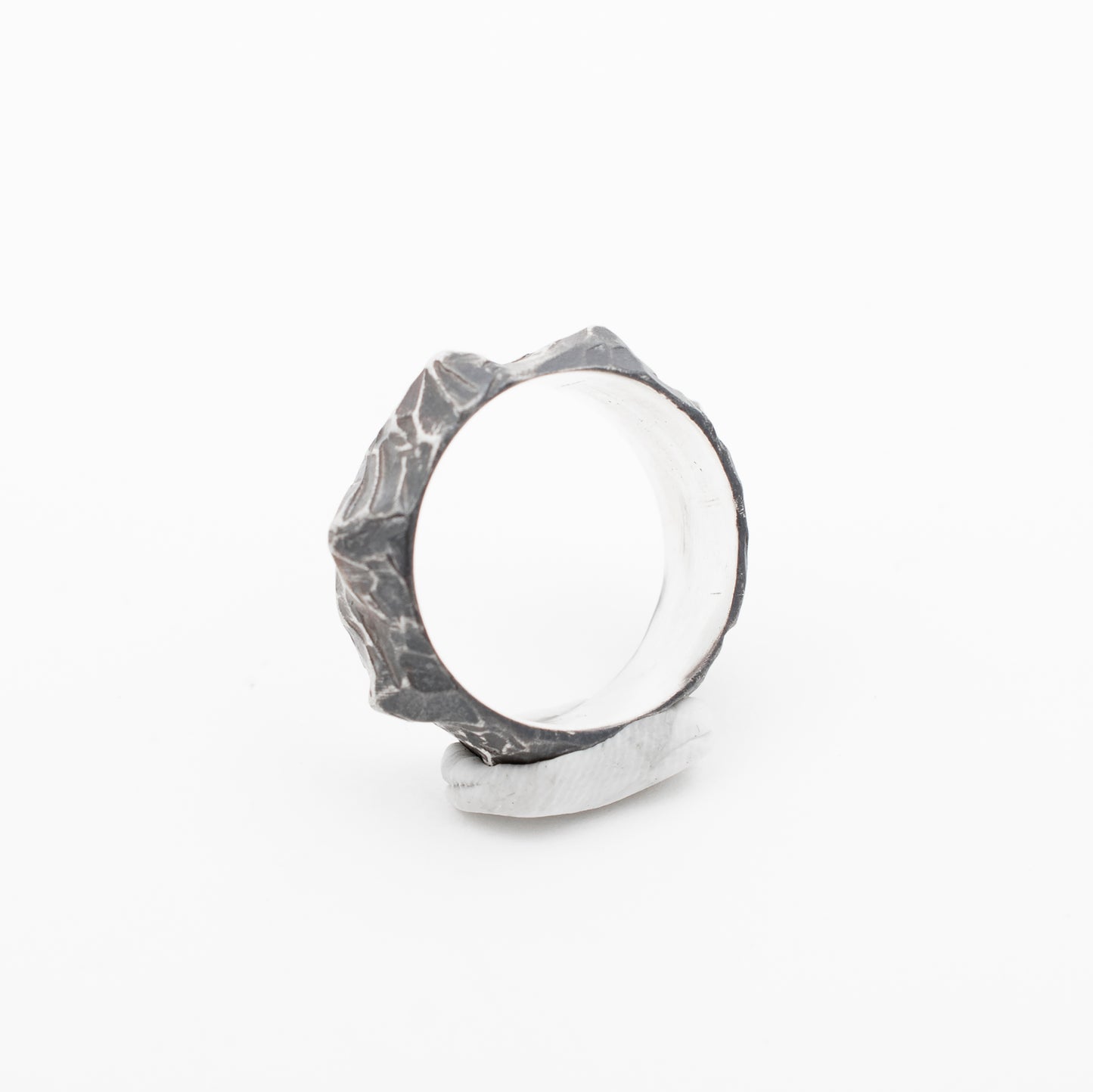 XII - Malformed Ring // Sterling Silver