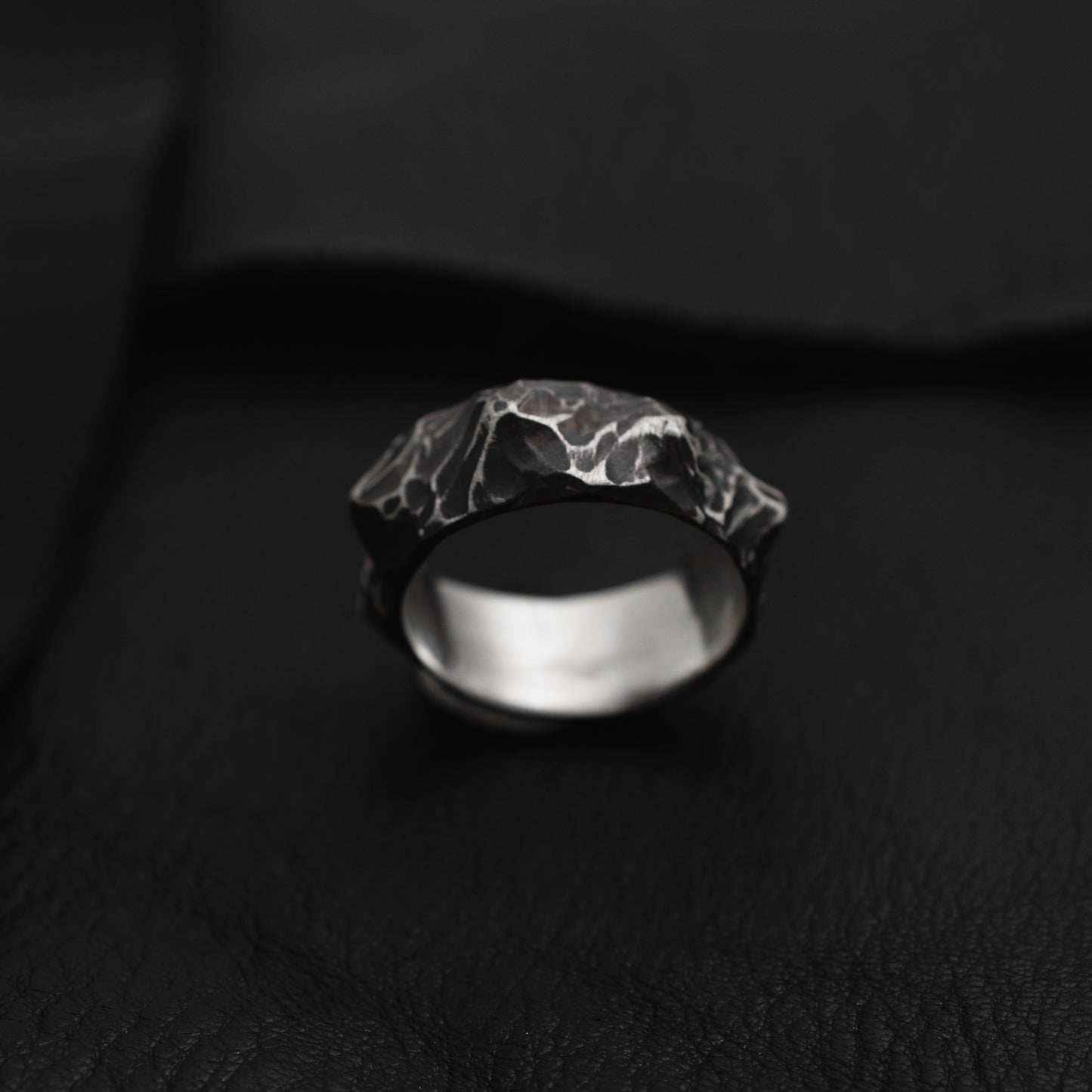 XII - Malformed Ring // Sterling Silver
