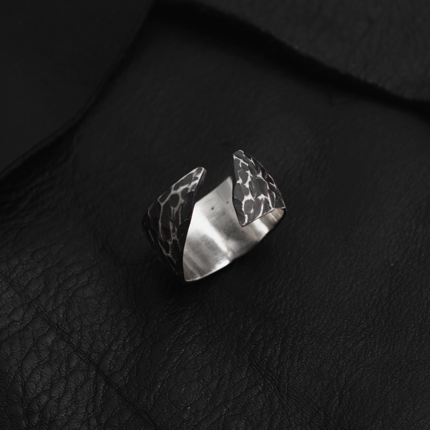 I - Cyber Care Ring // Sterling Silver