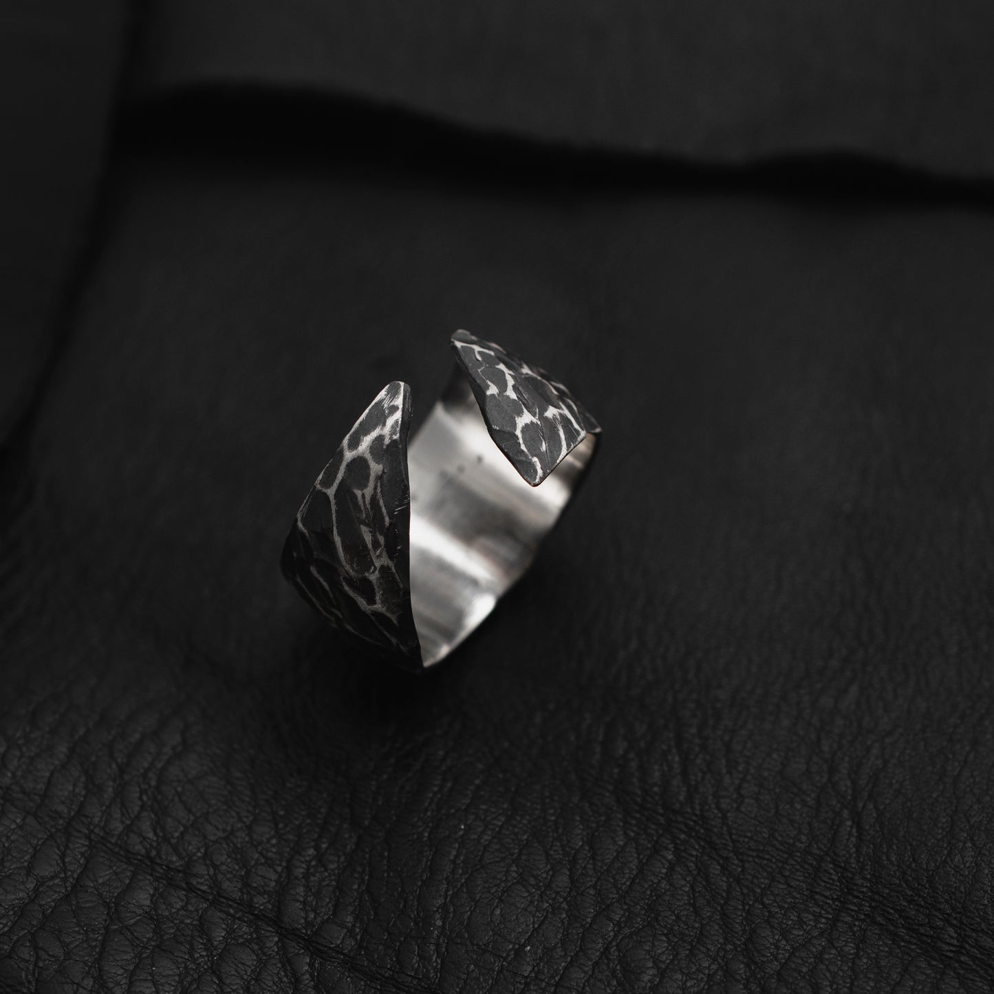 I - Cyber Care Ring // Sterling Silver