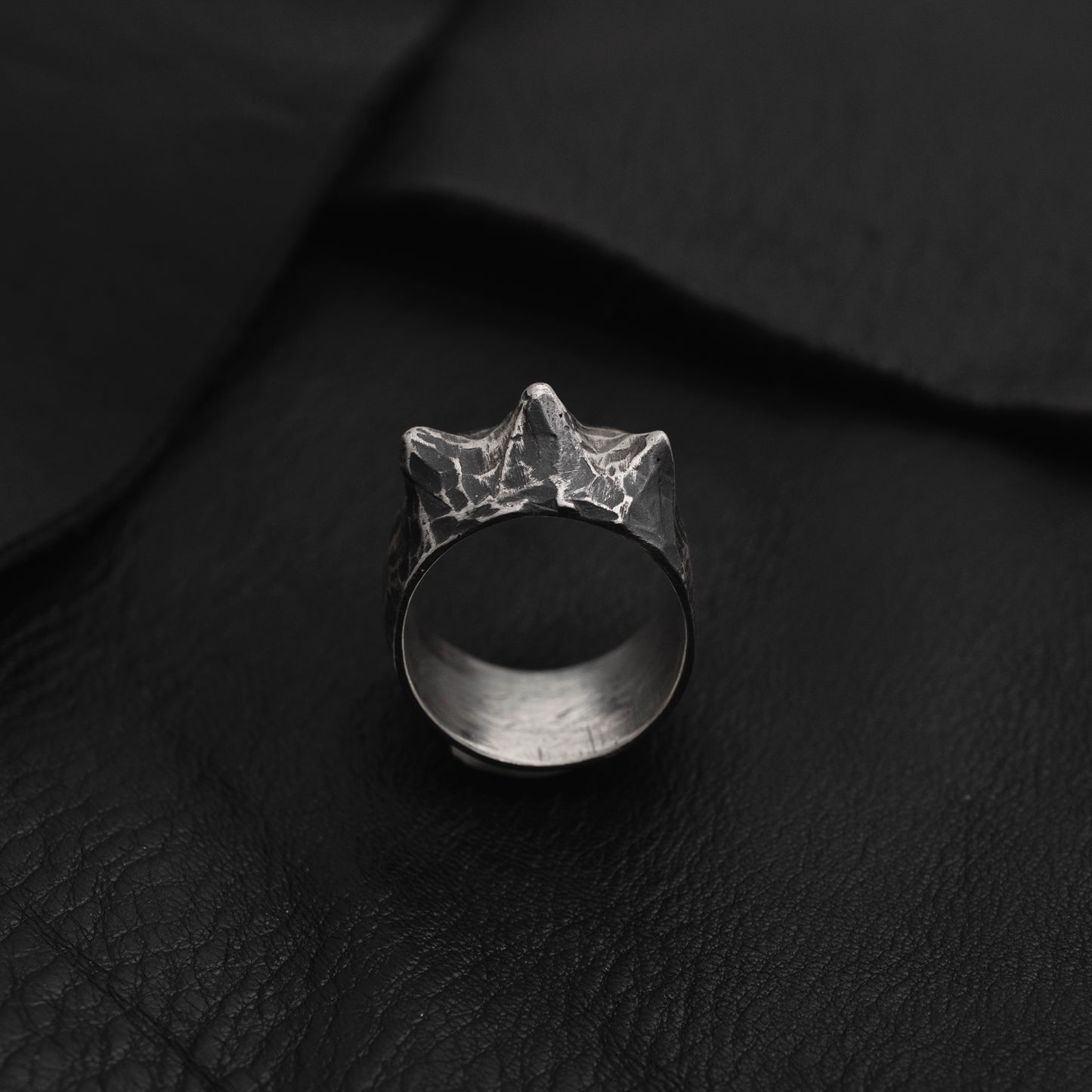 VIII - Gash Ring // Sterling Silver