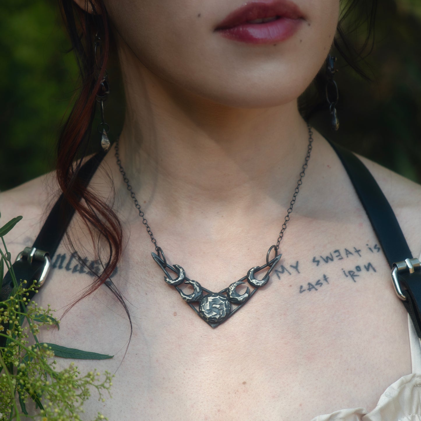 Stage Collapse Necklace // Sterling Silver