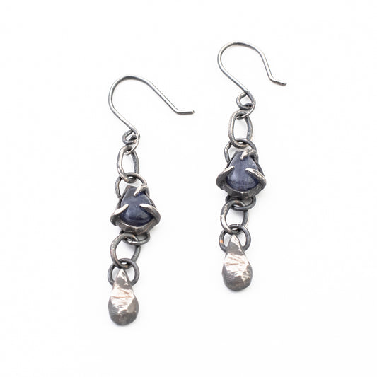 Tear Earring // Multiple Stone Options