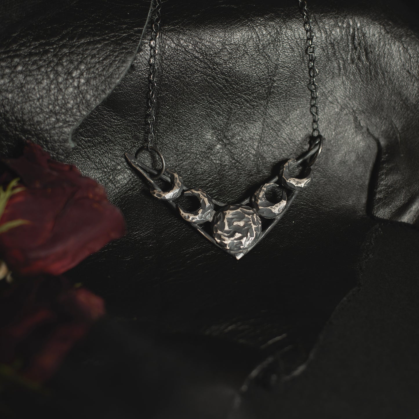 Stage Collapse Necklace // Sterling Silver