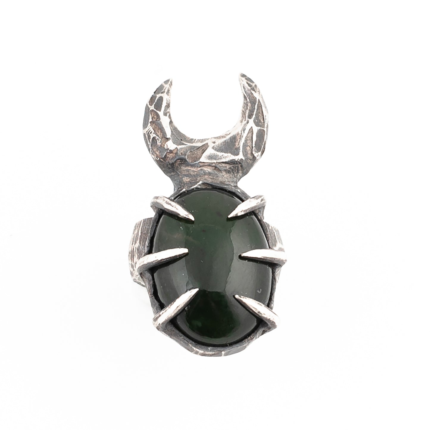 Wild Wind Ring // Green Serpentine