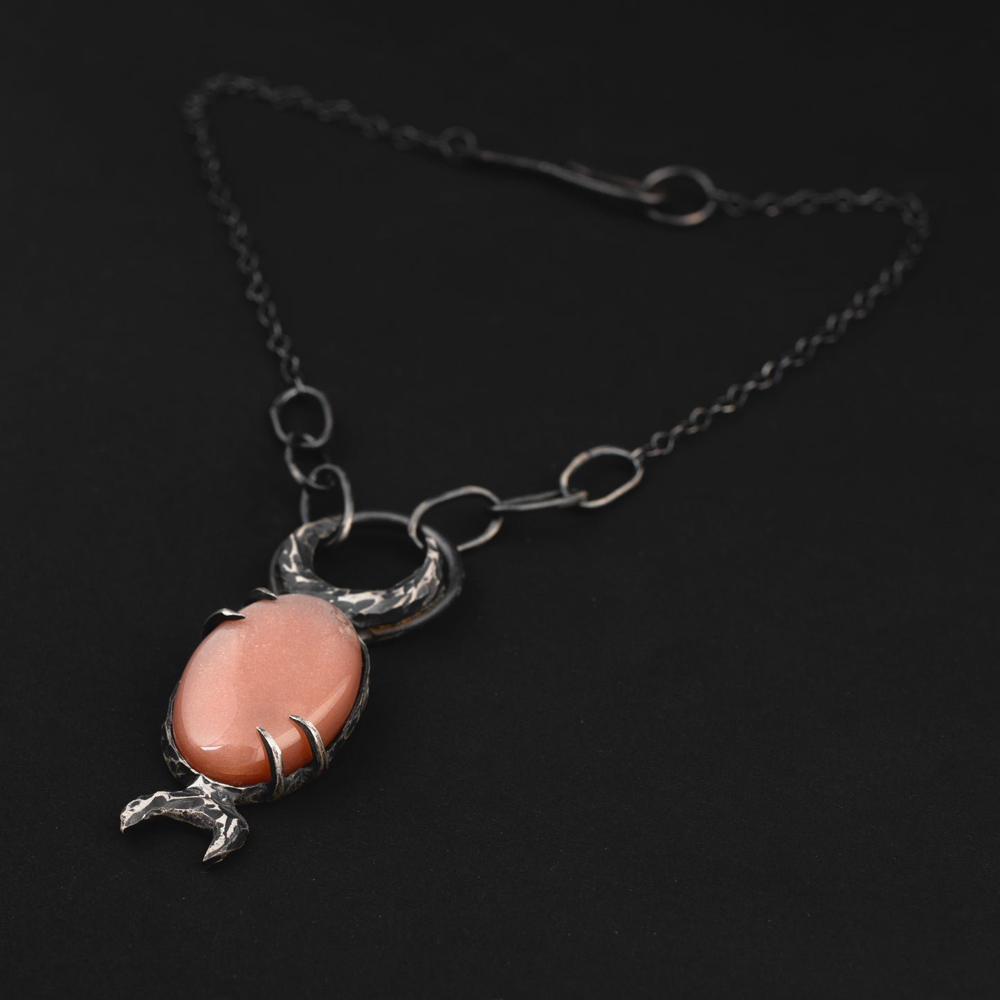 All B*tches Die Necklace// Sunstone