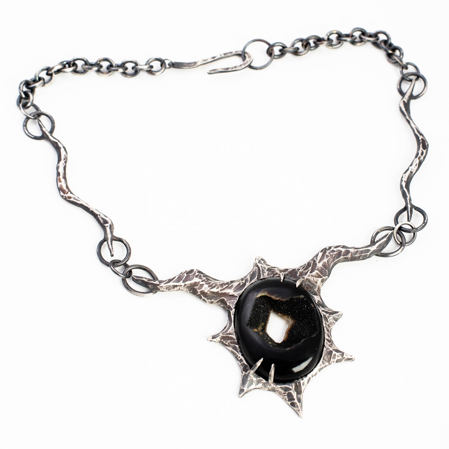 Night Necklace // Onyx Druzy