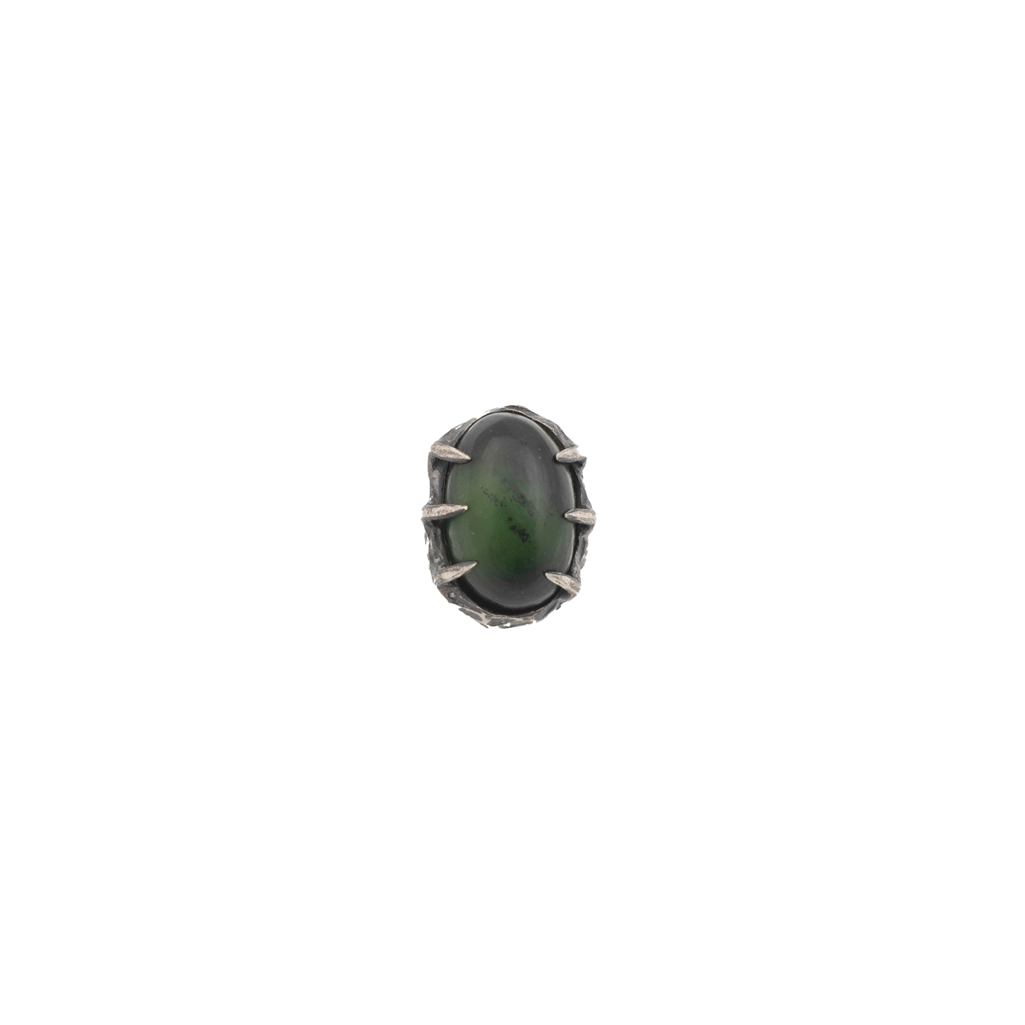LA Looks Ring // Green Serpentine