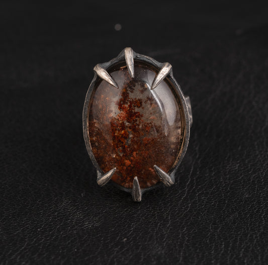 The Way We Used To Ring // Garden Quartz // Lodolite