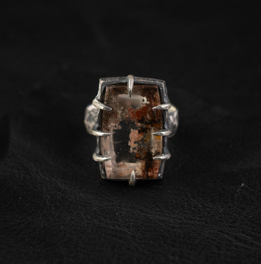 Souls Ring // Garden Quartz // Lodolite