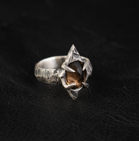 Sexless Ring // Smokey Quartz