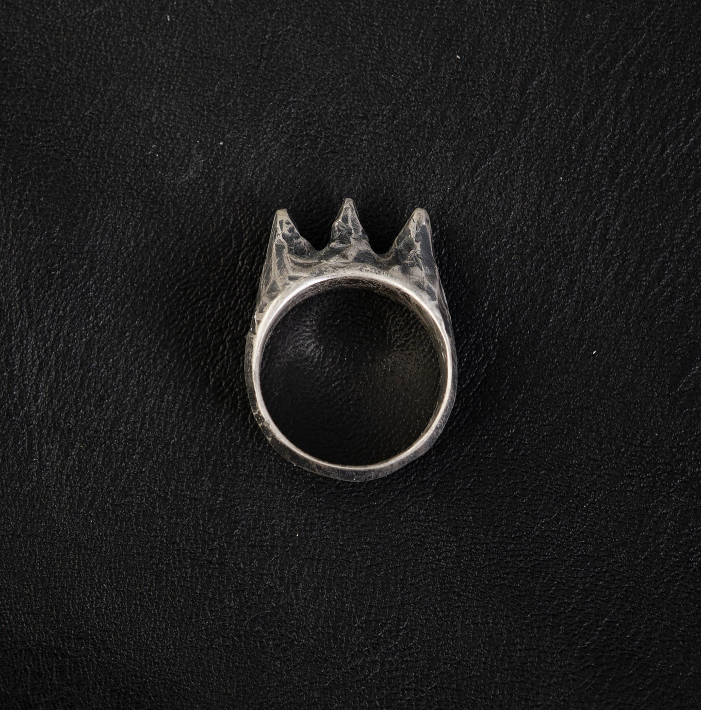 White Shape Ring III // Sterling Silver