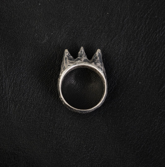 White Shape Ring III // Sterling Silver