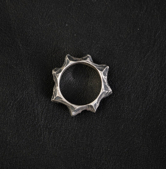 Striped Ring III // Sterling Silver