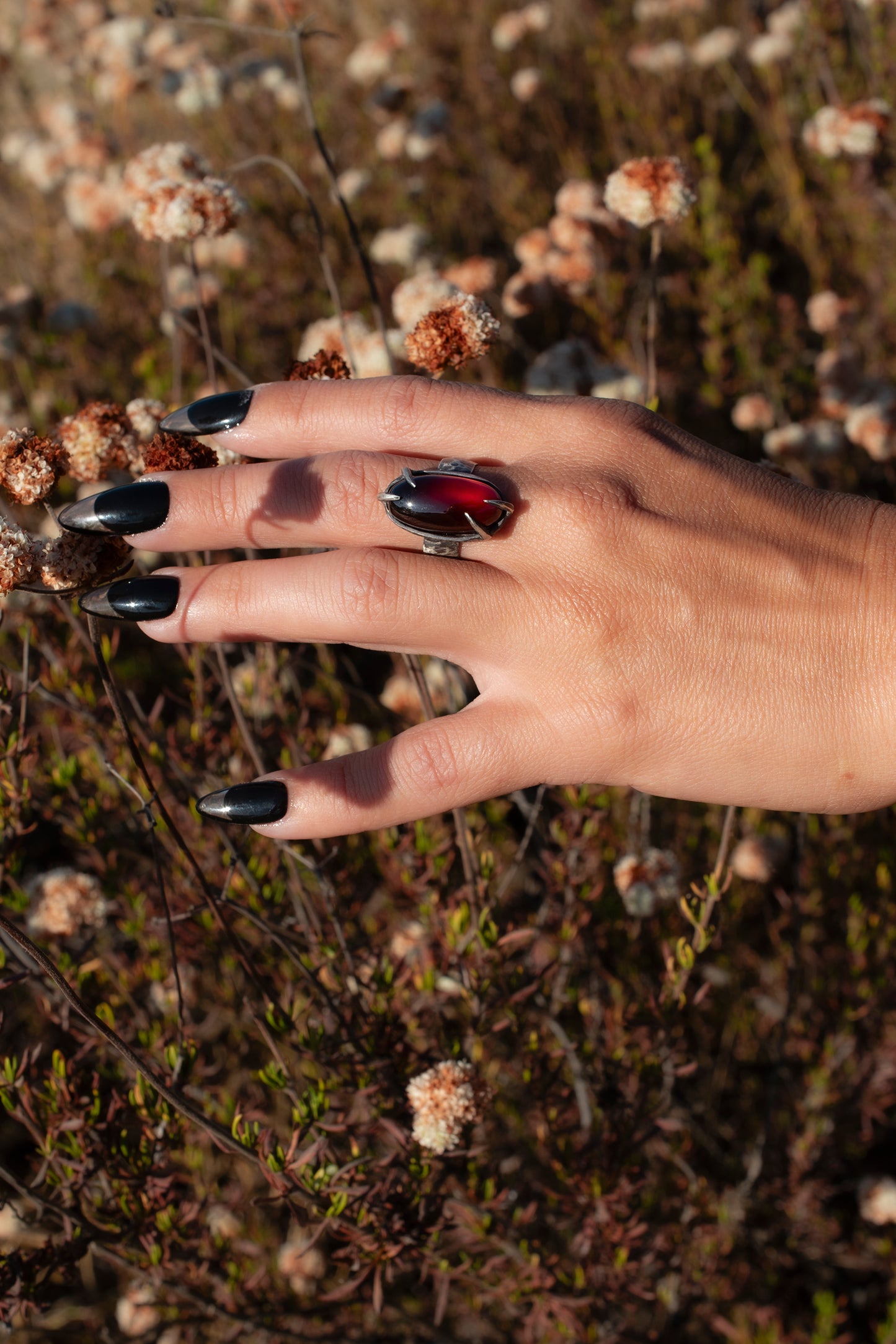 Last Things Ring // Garnet