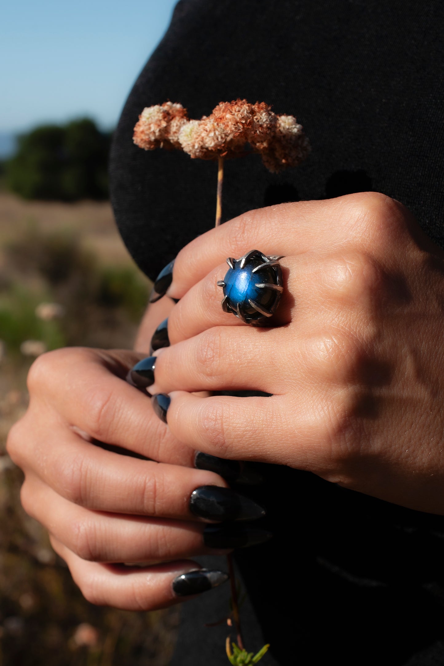 You Thought Ring // Labradorite